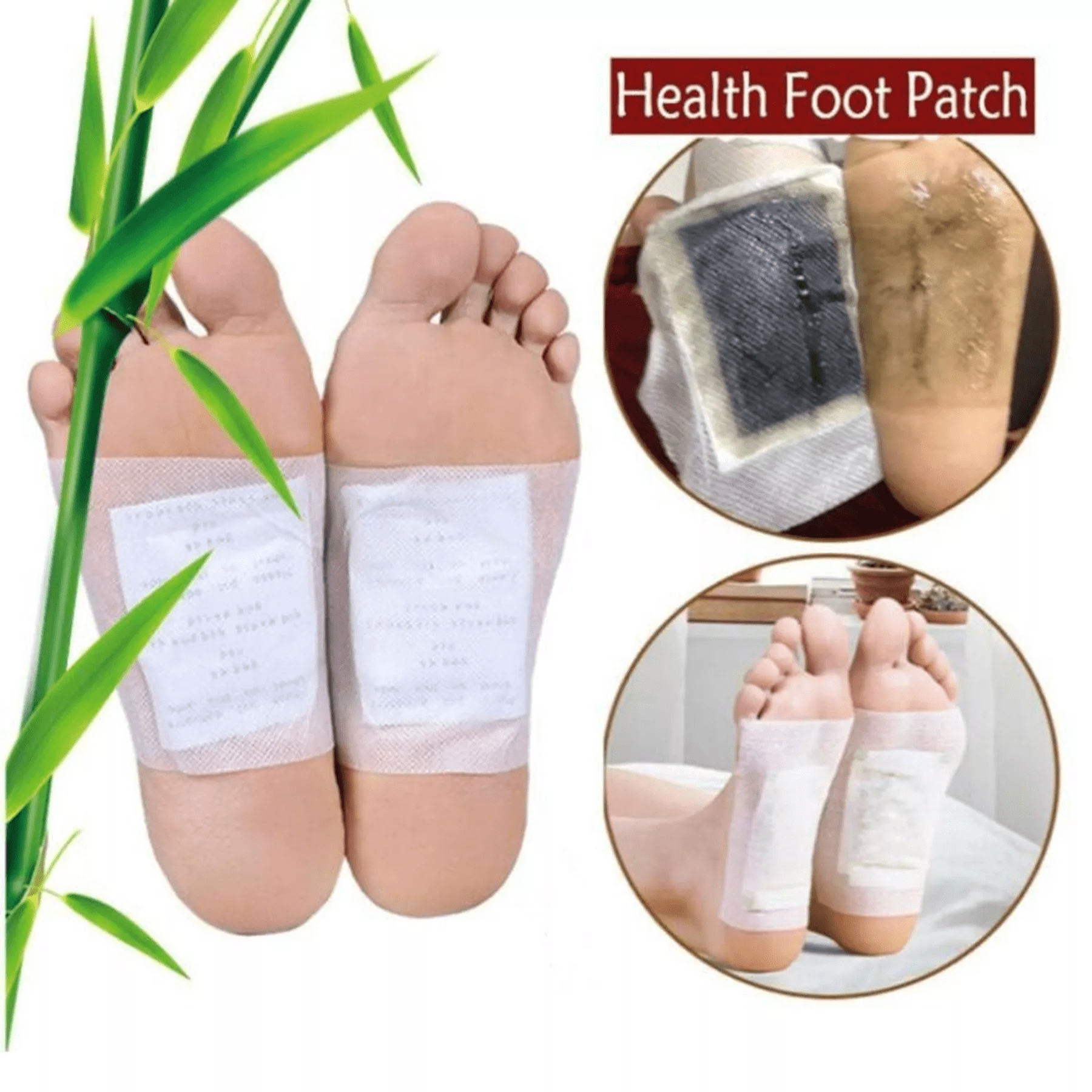 FOOT PATCH DETOXIFY 10 PCS - YN